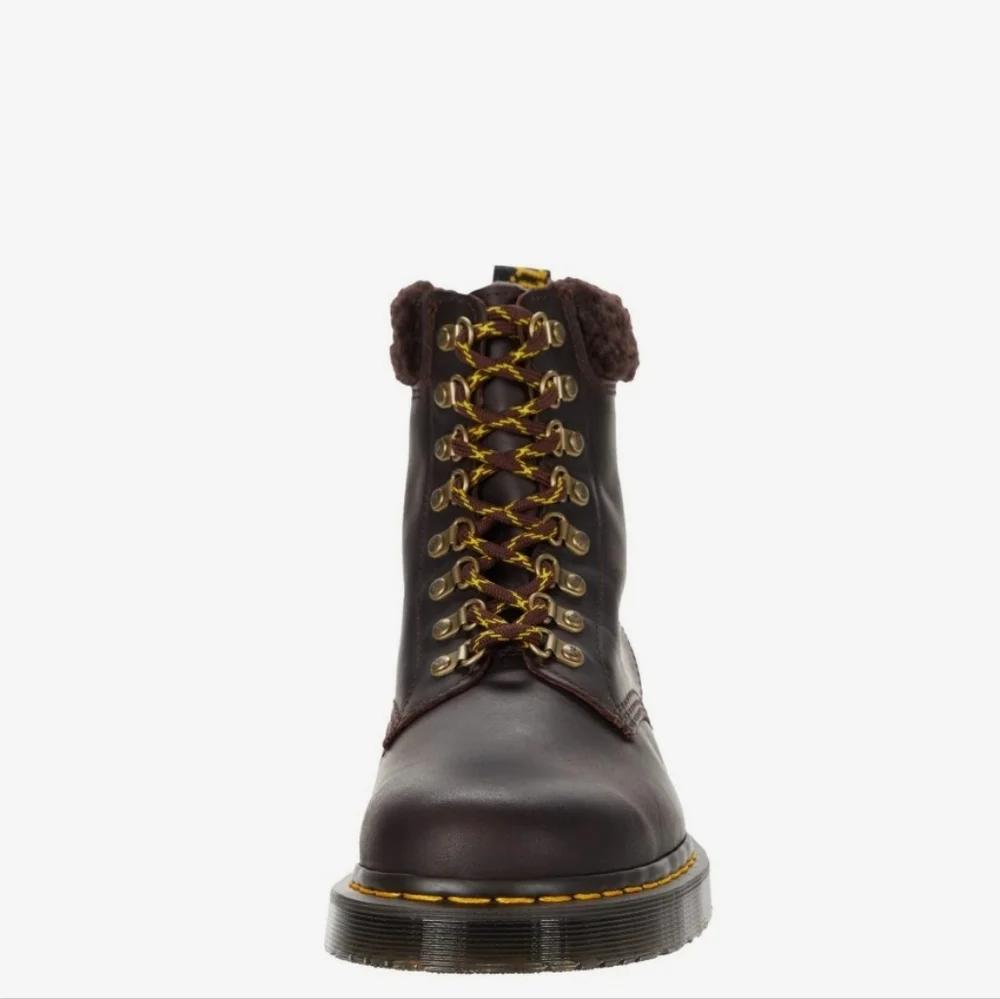 Dr. Martens 1460 Collar Leather Waterproof Boots New In Box
